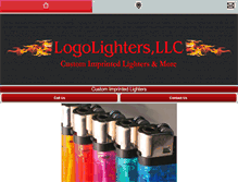 Tablet Screenshot of logolighters.com